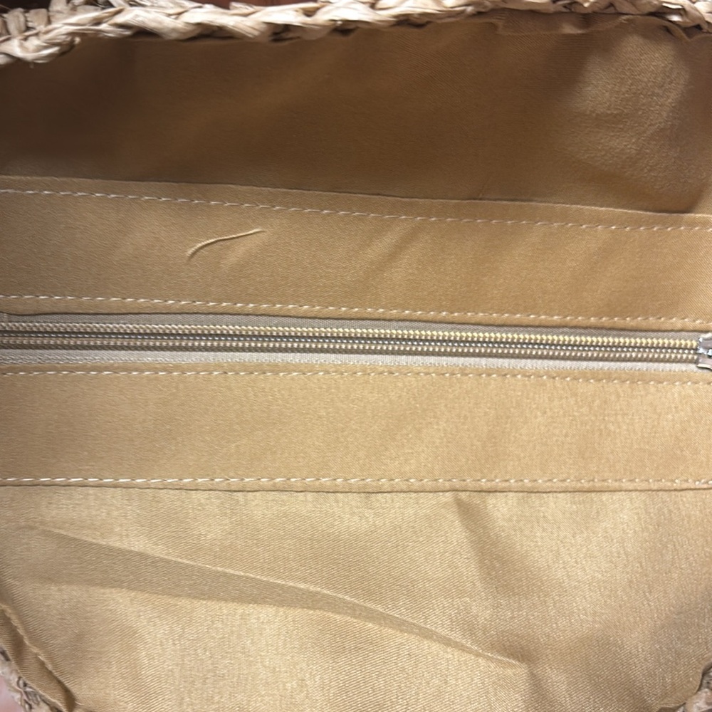 Bohemian Straw Woven Round Bag - Picture 4 of 4